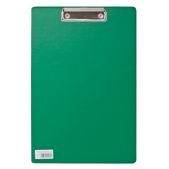 Доска-планшет Brauberg 222663 Comfort с верхним прижимом A4, 23x35см, картон ПВХ, зеленая