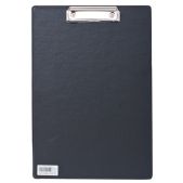 Доска-планшет Brauberg 222657 Comfort с верхним прижимом A4, 23x35см, картон ПВХ, черная