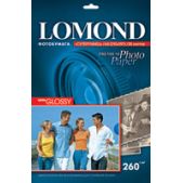 Фотобумага A4 Lomond 1103101 260г/м2, 20л., суперглянцевая односторонняя