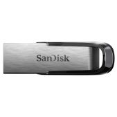 Устройство USB 3.0 Flash Drive 16Gb Sandisk SDCZ73-016G-G46 Cruzer Ultra Flair серебристо-черное