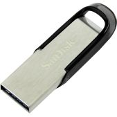 Устройство USB 3.0 Flash Drive 64Gb Sandisk SDCZ73-064G-G46 Ultra Flair серебристо-черное