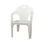 Кресло пластиковое Альтернатива М2608 580х580х800мм белое