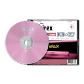 Диск DVD+RW 4.7Gb Mirex UL130022A4T 4x, Shrink (50), (50/500)