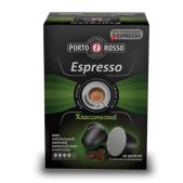 Капсулы для кофемашин Nespresso Espresso, натуральный кофе, 10 штx5г, Porto Rosso c