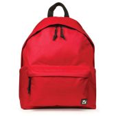 Рюкзак универсальный Brauberg 225379 B-HB1629 для старших классов, студентов, сити-формат, Один тон Красный, 41x32x14