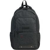 Рюкзак для мальчика Brauberg 225296 W-163 для старших классов, студентов, холщовый, искусственая кожа, Пульс, 44x30x14cм