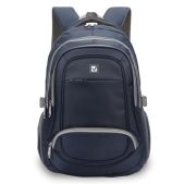 Рюкзак для мальчика Brauberg 225523 для средней школы, серый, Райдер, 46x34x18см