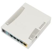 Беспроводной маршрутизатор MikroTik RB951Ui-2HnD 802.11n 300Mbps 2.4ГГц 5xLAN