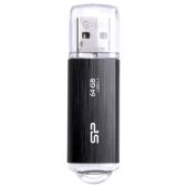 Устройство USB 3.0 Flash Drive 64Gb Silicon Power SP064GBUF3B02V1K Blaze B02 Black