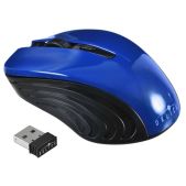 Мышь Oklick 545MW USB черная/синяя беспроводная