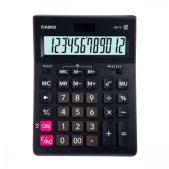 Калькулятор настольный 12-разрядов Casio GR-12-W-EP двойное питания, размеры (ВхШхД): 35x155x209мм, вес 225г