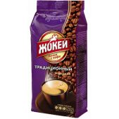 Кофе в зернах Жокей Традиционный, натуральный, 900г, вакуумная упаковка, ш/к 11290