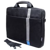 Сумка для ноутбука 15.6 Pc Pet PCP-1001TQ Polyester HQ Classic Toplader Front compartment Turquoise черный