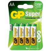 Батарейка AA GP GP15A-2CR4 Super Alkaline 15A 4шт