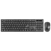 Комплект беспроводной (клавиатура + мышь) Defender 45915 C-915 RU, радио, черный, полноразмерный