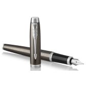 Перьевая ручка Parker IM Core F321 1931650 Dark Espresso CT F перо сталь нержавеющая подар.кор.
