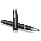 Ручка роллер Parker IM Core T321 1931658 Black CT F черные чернила подар.кор.
