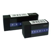 Ластик Deli E3042 Premium 60x24x12мм черный индивидуальная картонная упаковка