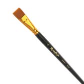 Кисть Roubloff ЖС2-16.02Ж, синтетика, жесткая, художественная плоская, N 16, длинная ручка