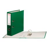 Папка регистратор 75мм Brauberg 226597 с покрытием из полипропилена, прочная, с уголком, зеленая