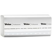 Полотенца бумажные Veiro KV205 Professional Comfort (V-сл), 2-х слойные, 200 листов пачка, 21x21, белые