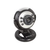 Веб-камера Defender 63110 C-110 0.3МП, подсветка, кнопка фото