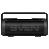 Колонка портативная Sven SV-015046 PS-250BL черная, Bluetooth, FM, USB, microSD, ручка, встроенный аккумулятор