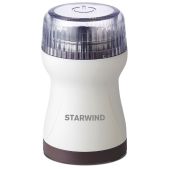 Кофемолка Starwind SGP4422 200Вт ротационный нож 40г белая/коричневая