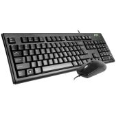 Комплект (клавиатура + мышь) USB A4-Tech KRS-8372 черный