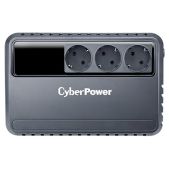 Источник бесперебойного питания CyberPower BU600E 600VA/360W (3 EURO)