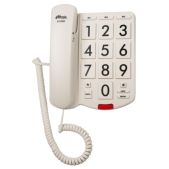 Телефон Ritmix RT-520 ivory цвет Слоновая кость, Большие кнопки и Крупные цифры, память на 3 экстренных