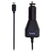 Зарядное устройство автомобильное Buro XCJ-048-EM-2A кабель microUSB черное