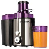 Соковыжималка Centek CT-1209 черная, сталь
