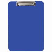 Доска-планшет Brauberg 226823 Solid, с верхним прижимом, прочный ABS, A4 315х225мм, 2мм, синяя