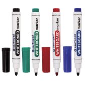 Маркеры для доски Centropen 8559/4PVC, набор 4шт, круглый наконечник 2.5мм, (черный, красный, синий, зеленый)