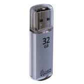 Устройство USB 2.0 Flash Drive 32Gb SmartBUY SB32GBVC-S V-Cut серебристое