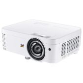 Проектор ViewSonic PS501X VS17259 (DLP, XGA 1024x768, 3500Lm, 22000:1, HDMI, 1x2W speaker, 3D Ready, lamp 15000hrs, short-throw, White, 2.6kg)