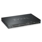 Коммутатор ZyXEL XGS4600-32-ZZ0102F L3 Managed, 28 port Gig and 4x 10G SFP+, stackable, dual PSU