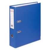 Папка-регистратор 80мм Brauberg 227191 с покрытием из ПВХ, с уголком, синяя