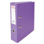 Папка-регистратор 80мм Brauberg 227200 с покрытием из ПВХ, с уголком, фиолетовая