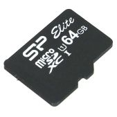 Карта памяти MicroSDXC 64Gb Silicon Power SP064GbSTXBU1V10 Class 10 w/o adapter