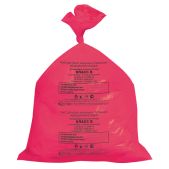 Мешки для мусора медицинские Аквикомп, комплект 50шт, класс В (красные), 30л 50х60см, 15 мкм