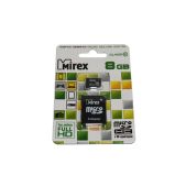 Карта памяти MicroSD 8Gb Mirex 13612-MC10SD08 Class 10