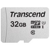 Карта памяти MicroSDHC 32Gb Transcend TS32GUSD300S-A Class 10 UHS-I U1 R95, W45MB/s with adapter
