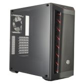 Корпус ATX без БП Cooler Master MCB-B511D-KANN-S00 MasterBox MB511, 2xUSB 3.0, 1x120 Fan, без БП, Black, Red Trim, Mesh Front Panel, ATX