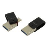 Устройство USB 3.0 Flash Drive 8Gb Silicon Power SP008GBUF3X31V1K Mobile X31 OTG, USB 3.0/MicroUSB, черное