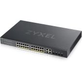 Коммутатор ZyXEL NebulaFlex GS192024HPV2-EU0101F 24G 24PoE+ 375W управляемый
