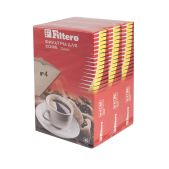 Фильтр для кофеварок Filtero N4 коричневый, упаковка 240шт