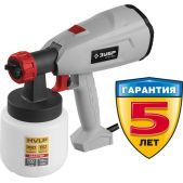 Краскораспылитель Зубр КПЭ-350 350Вт бак 800мл 700мл/мин