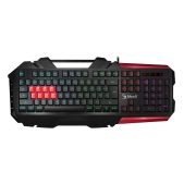 Клавиатура USB A4-Tech B3590R черный/красный мультимедийная Gamer LED